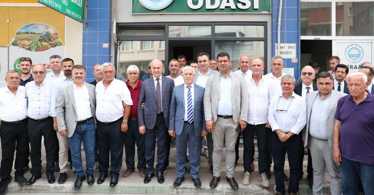 Başkan Bozbey: “Mazot desteğini çiftçimizle buluşturuyoruz”
