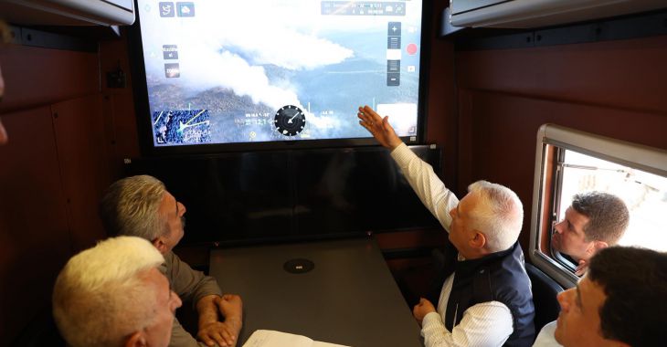 Başkan Bozbey, “Yangının 6 farklı bölgede bir anda başlamış olması düşündürücü”