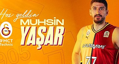 Basketbolda Galatasaray, Muhsin Yaşar'ı kadrosuna kattı