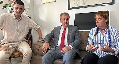 BBP Genel Başkanı Mustafa Destici'den Ahmet Minguzzi'nin ailesine ziyaret