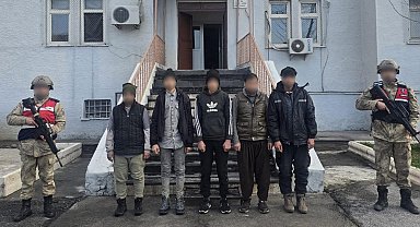 Bitlis'te 5 kaçak göçmen yakalandı