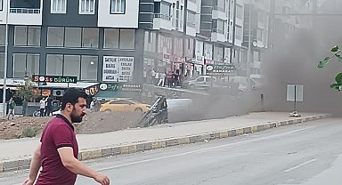 Bitlis'te doğal gaz hattında patlama