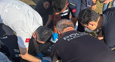 Boğulma tehlikesi geçiren 4 kişiyi vatandaşlar kurtardı