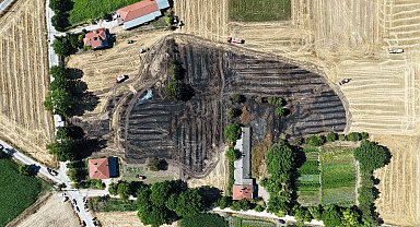 Bolu'da anız yangını evlere sıçramadan kontrol altına alındı