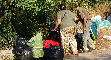 Boşaltılan evde hasta 5 kedi daha kurtarıldı