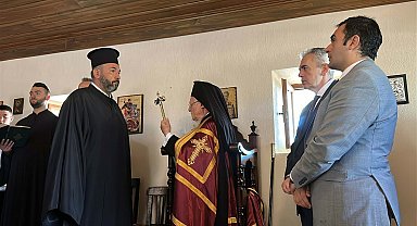 Bozcaada'da Aya Paraskevi Günü ayini yapıldı