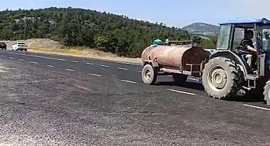 Bursa Orhaneli'de alevler yeniden canlandı