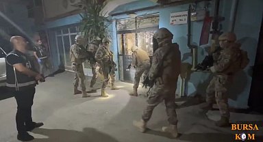 Bursa'da 'Çetkinler Çetesi' operasyonu: 19 gözaltı