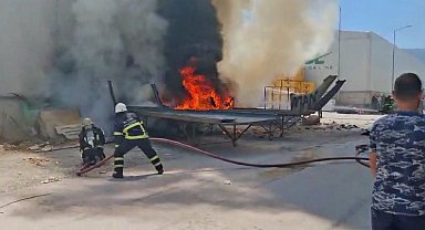 Bursa'da fabrika yangını büyümeden söndürüldü