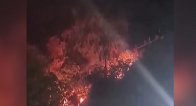 Bursa'da havai fişek yangına yol açtı; 1 kişi tutuklandı