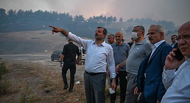 Bursa'da orman yangını