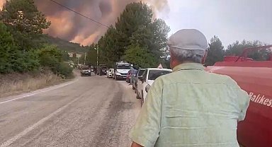 Bursa'da orman yangınları 3'üncü gününde