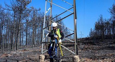 Bursa'daki orman yangını 4'üncü gününde; yanan alanlar dronla görüntülendi