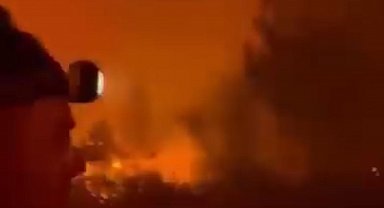 Bursa'daki orman yangını 4'üncü gününde; yanan alanlar dronla görüntülendi