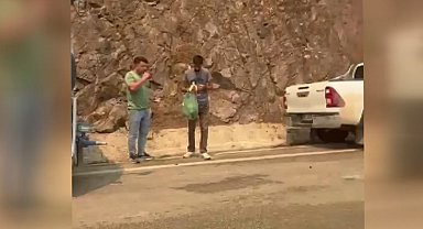 Bursa'daki orman yangını 4'üncü gününde; yanan alanlar dronla görüntülendi