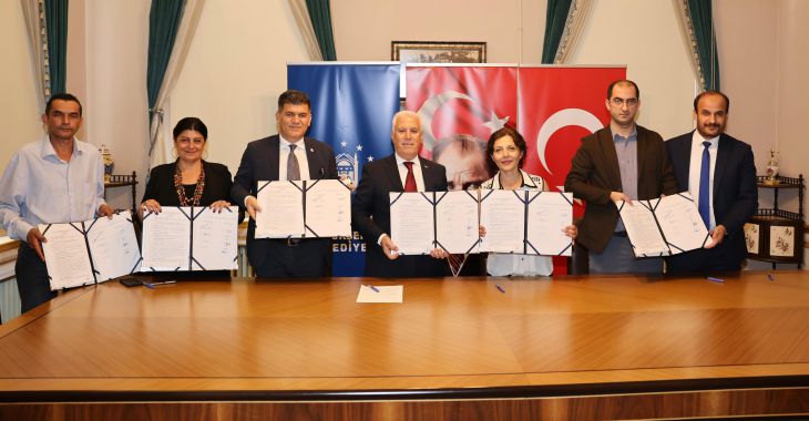 Büyükşehir’de toplu sözleşme için imzalar atıldı