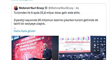 Cevdet Yılmaz: Turizm sektörünün 64 milyar dolar hedefine ulaşmasını bekliyoruz