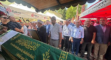 CHP lideri Özgür Özel, Edirne'de cenaze törenine katıldı