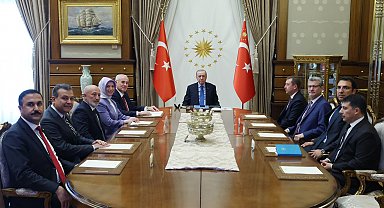 Cumhurbaşkanı Erdoğan, Kamu Başdenetçisi Akarca'yı kabul etti