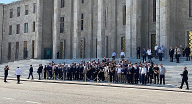 Cumhuriyet Senatosu üyesi Somuncu için TBMM'de tören