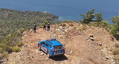 Datça'da orman yangınlarına karşı nöbet