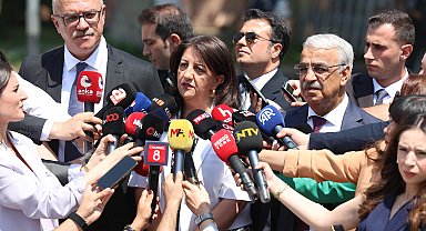 DEM Parti heyeti Bakan Tunç'u ziyaret etti