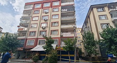 Diyarbakır'da kolonu çatlayan bina tahliye edildi