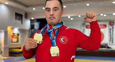 Down sendromlu milli judocu Ahmet Ünal: İstiklal Marşımızı okutacağıma dair söz vermiştim