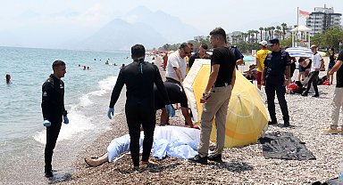 Dün gece falezlerden düşme ihbarının yapıldığı bölgede cesedi bulundu