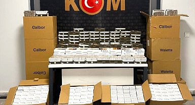 Durdurulan kamyonette 150 bin dolu makaron ele geçirildi; 1 gözaltı