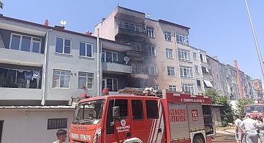 Edirne'de nalbur dükkanının deposunda yangın