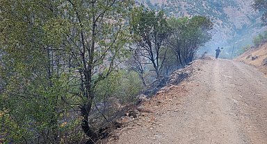 Elazığ'daki örtü yangını kontrol altına alındı