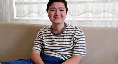 Engelleri azmiyle aşan Halil İbrahim, YKS'de 5 bin 145'inci oldu