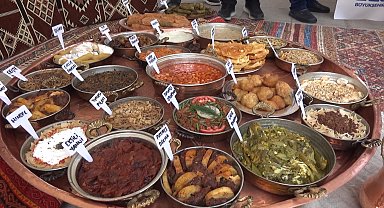 Erzurum'da 55 çeşit ürünün yer aldığı 'Kahvaltı Festivali'