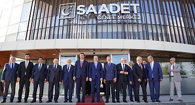 Fatih Erbakan, Mahmut Arıkan'ı ziyaret etti