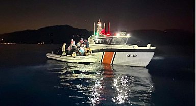 Fethiye'de 33 kaçak göçmen ve 1 organizatör şüphelisi yakalandı