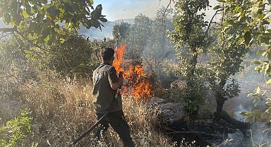 Gabar Dağı'ndaki orman yangını 11 saatte kontrol altında