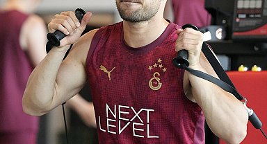 Galatasaray günü çift antrenmanla tamamladı