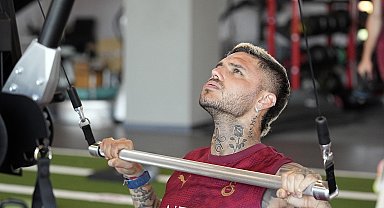 Galatasaray günü çift idmanla tamamladı