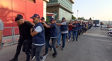 Gaziantep'te kurşunlama olaylarına karışan 15 şüpheli adliyede