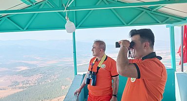 Gaziantep'te ormanlar 24 saat gözetleniyor