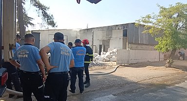 Gaziantep'te tekstil fabrikasında çıkan yangın söndürüldü