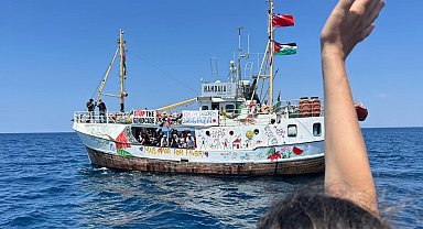 Gazze'ye yardım için yola çıkan Handala gemisiyle yeniden iletişim sağlandı