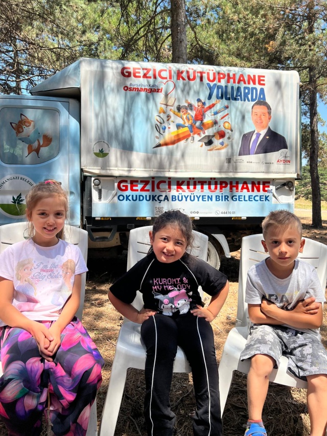 Gezici Kütüphane Çocukları Masallar İle Buluşturdu