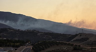 Hatay'da orman yangını 2'nci gününde
