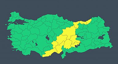 İçişleri Bakanlığı'ndan sağanak ve fırtına uyarısı