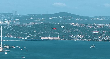 İstanbul- 'HÜRJET' ve 'HÜRKUŞ' İstanbul semalarında havalandı