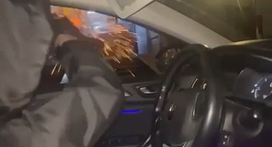 İstanbul - Ataşehir'de oto galeriye kalaşnikoflu saldırı kamerada: 13 gözaltı