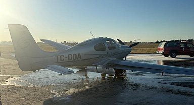 İstanbul- Atatürk Havalimanı'nda pilottan yangın ikazı