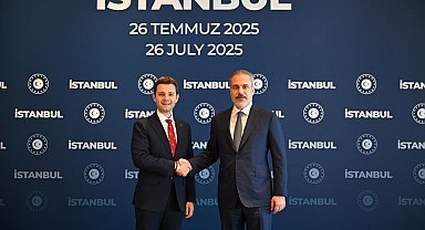 İstanbul- Bakan Fidan, Kuzey Makedonya Dışişleri ve Dış Ticaret Bakanı Mucusnski ile bir araya geldi